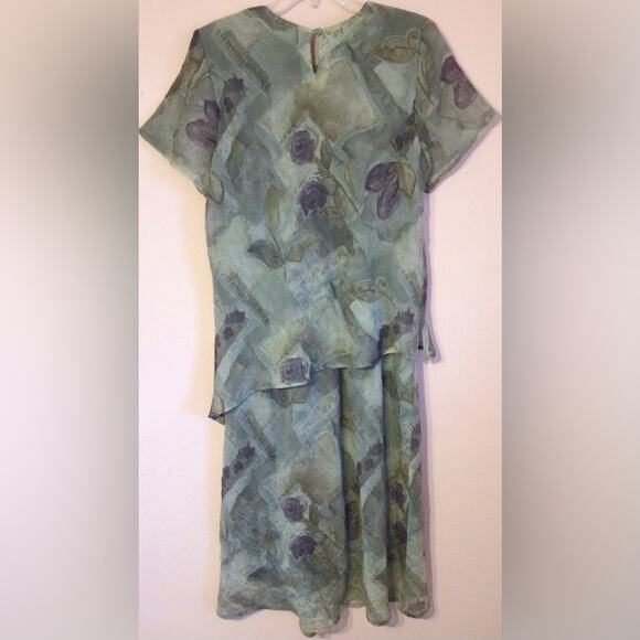 Vintage Y2K K petites maxi dress size 14P - Picture 7 of 7